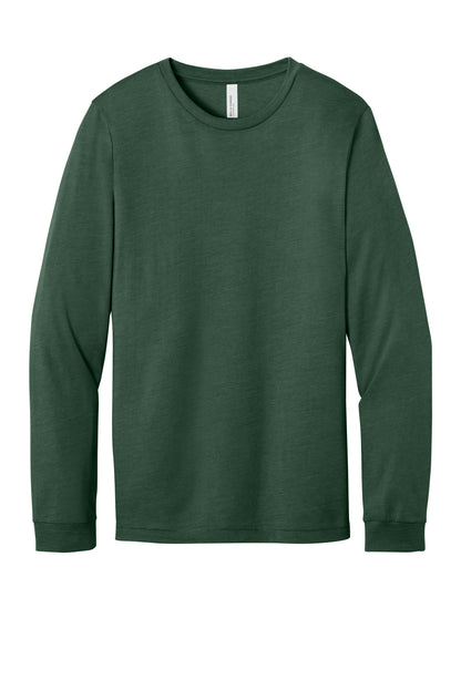Bella+Canvas Unisex Heather CVC Long Sleeve Tee BC3501CVC Heather Forest