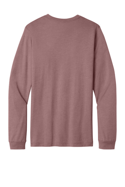Bella+Canvas Unisex Heather CVC Long Sleeve Tee BC3501CVC Heather Mauve