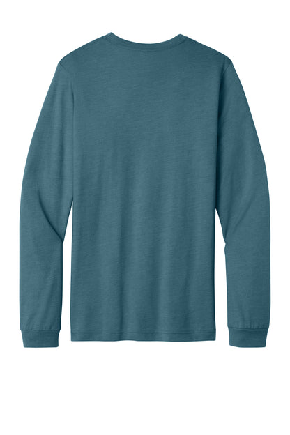 Bella+Canvas Unisex Heather CVC Long Sleeve Tee BC3501CVC Heather Slate