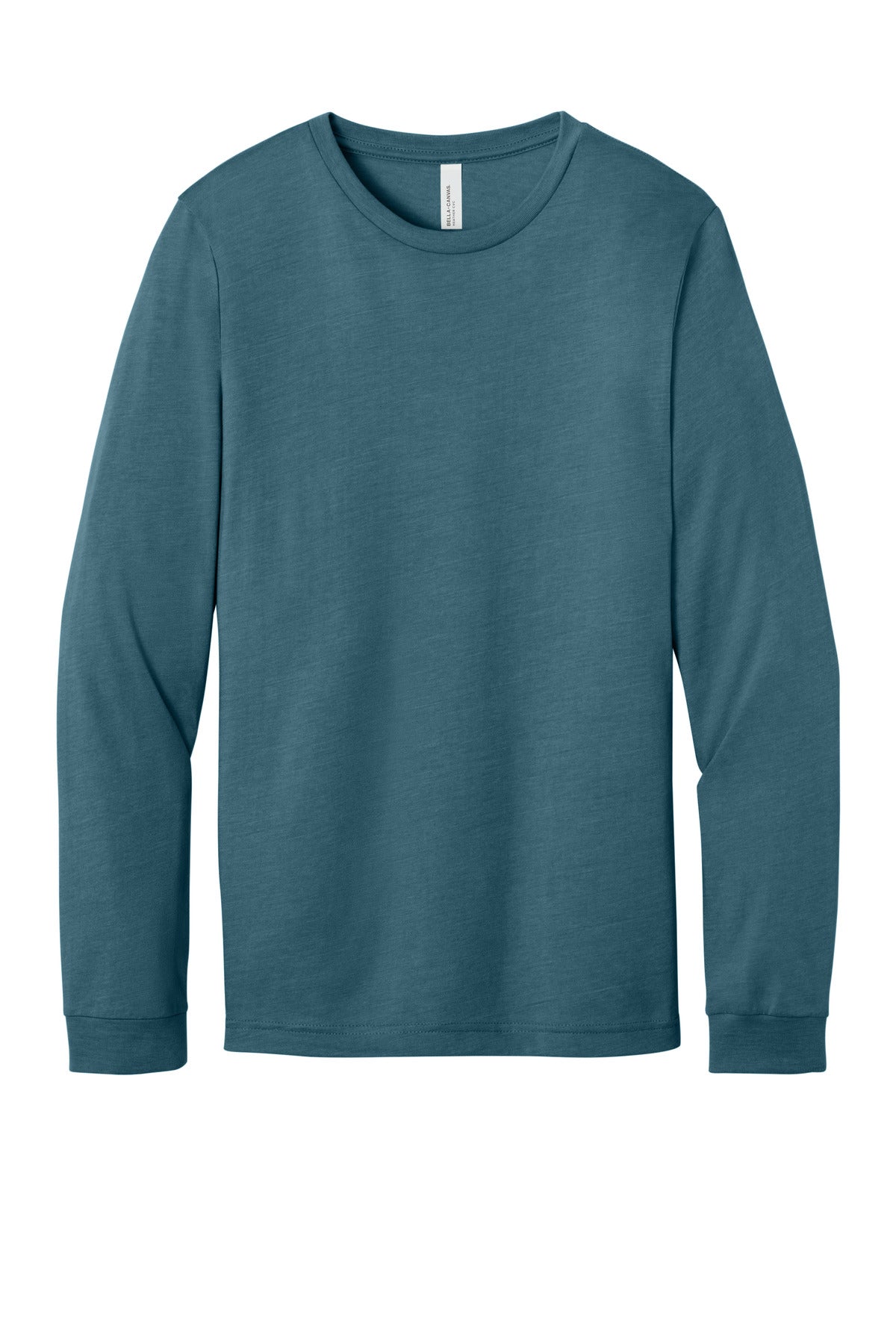 Bella+Canvas Unisex Heather CVC Long Sleeve Tee BC3501CVC Heather Slate