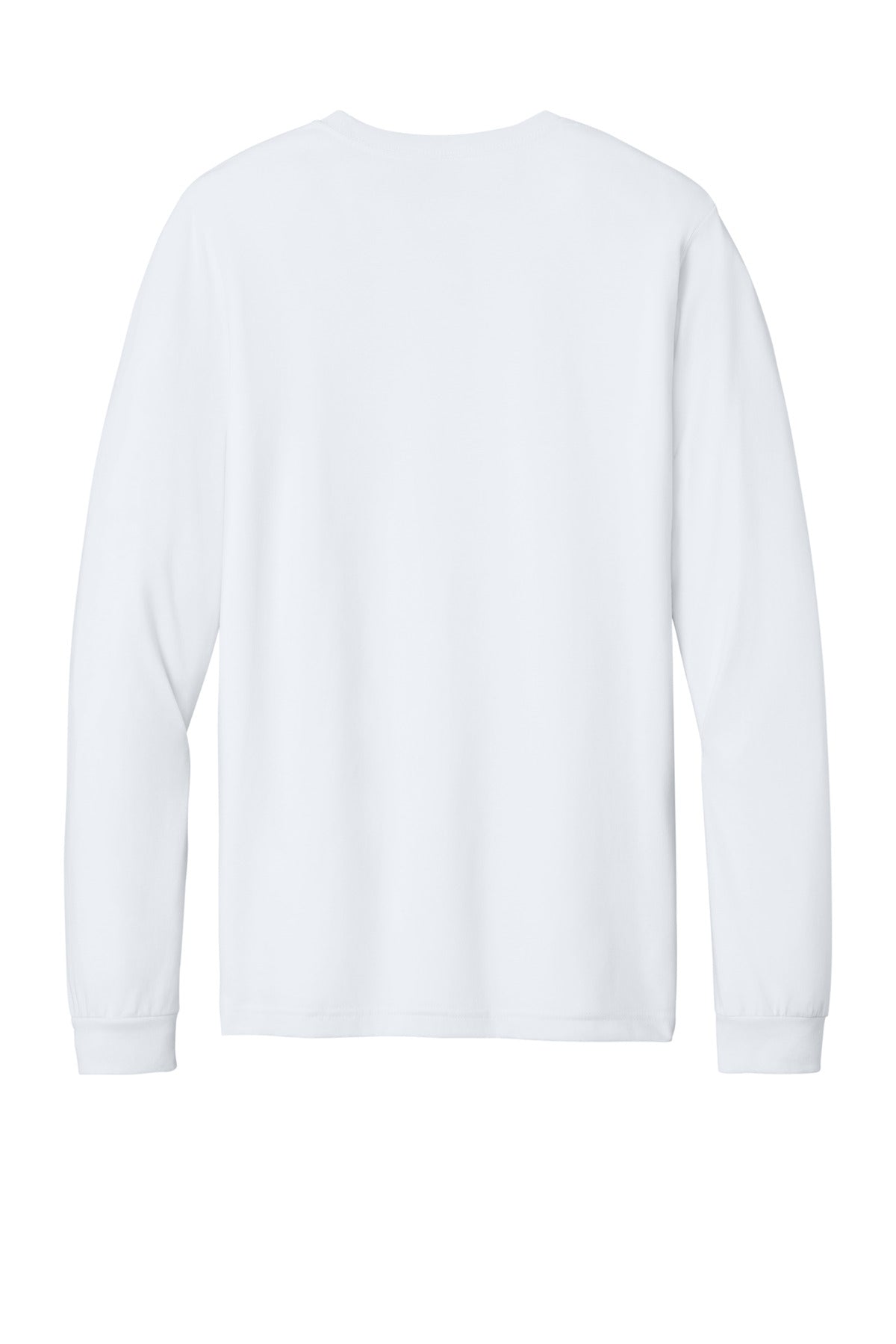 Bella+Canvas Unisex Heather CVC Long Sleeve Tee BC3501CVC Solid White Blend