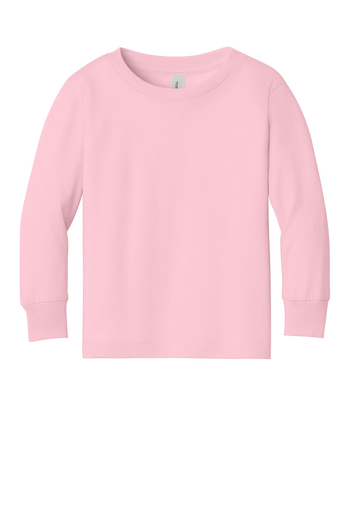 BELLA+CANVAS Toddler Jersey Long Sleeve Tee BC3501T Pink