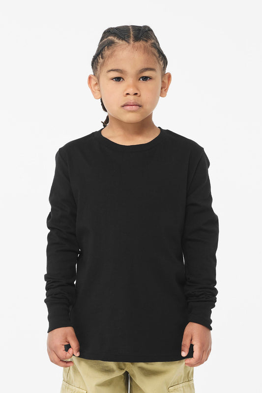 Bella+Canvas Youth Jersey Long Sleeve image 1