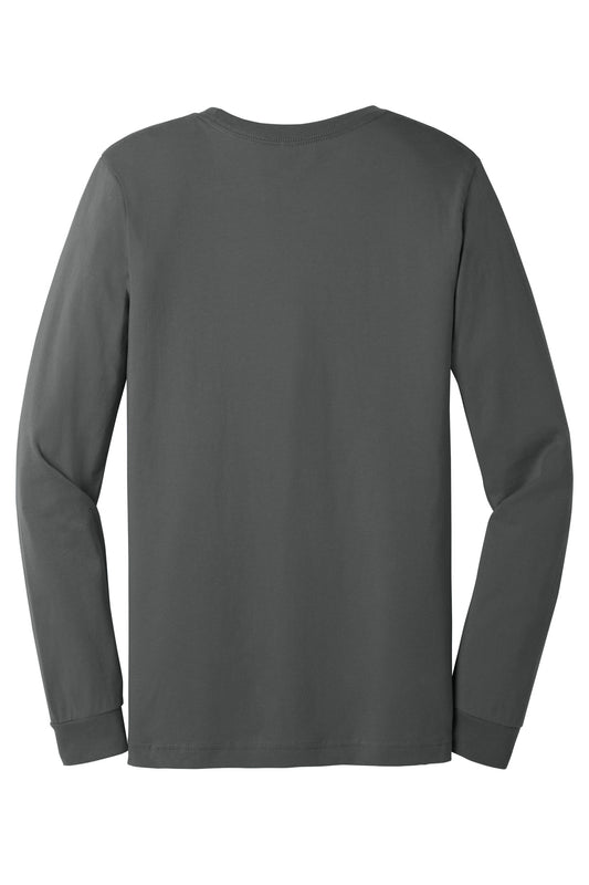 BELLA+CANVAS  Unisex Jersey Long Sleeve Tee. BC3501 Asphalt