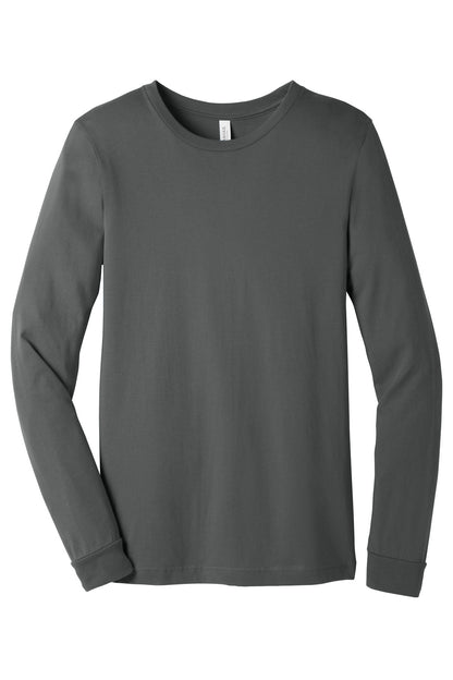 BELLA+CANVAS  Unisex Jersey Long Sleeve Tee. BC3501 Asphalt