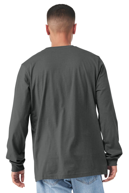 Bella+Canvas Unisex Jersey Long Sleeve Tee BC3501 Asphalt
