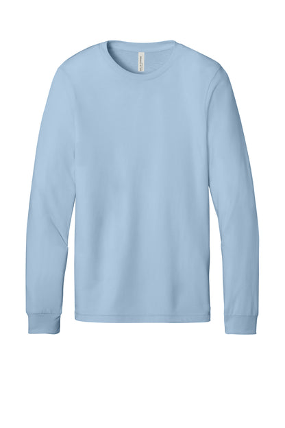 Bella+Canvas Unisex Jersey Long Sleeve Tee BC3501 Baby Blue