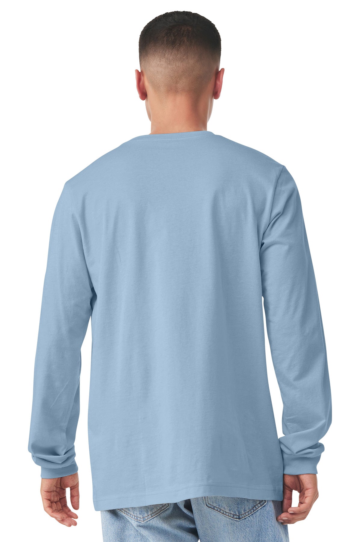Bella+Canvas Unisex Jersey Long Sleeve Tee BC3501 Baby Blue