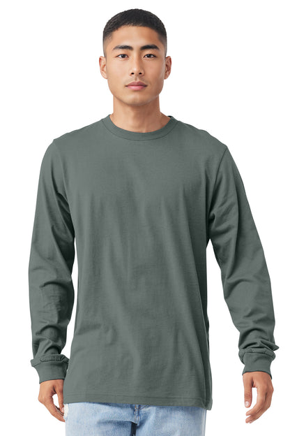 Bella+Canvas Unisex Jersey Long Sleeve Tee BC3501 Blue Storm