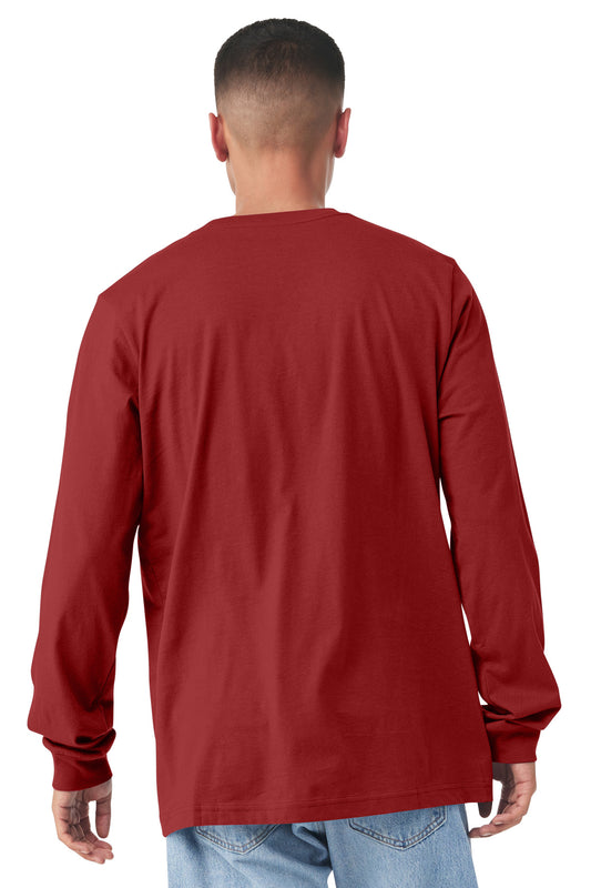 Bella+Canvas Unisex Jersey Long Sleeve Tee BC3501 Canvas Red