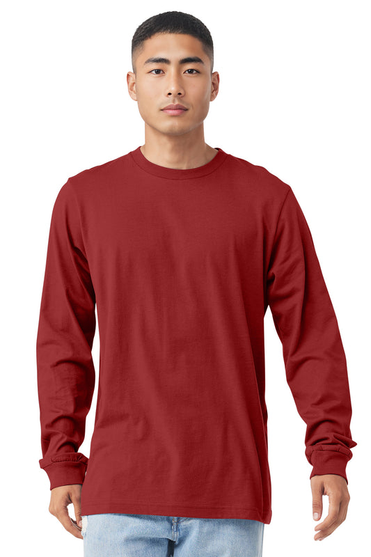 Bella+Canvas Unisex Jersey Long Sleeve Tee BC3501 Canvas Red