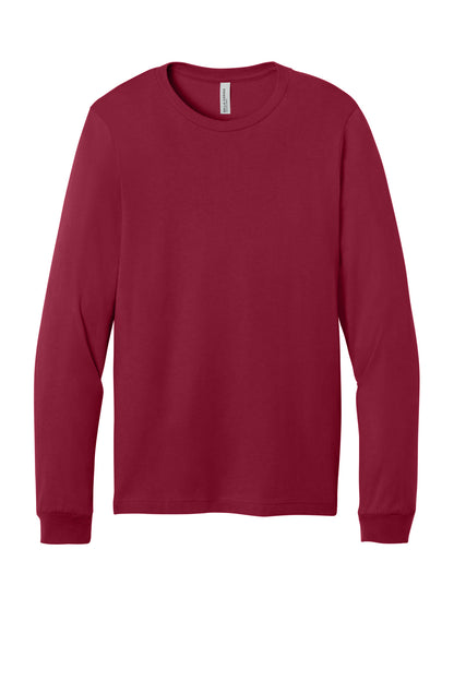 Bella+Canvas Unisex Jersey Long Sleeve Tee BC3501 Cardinal
