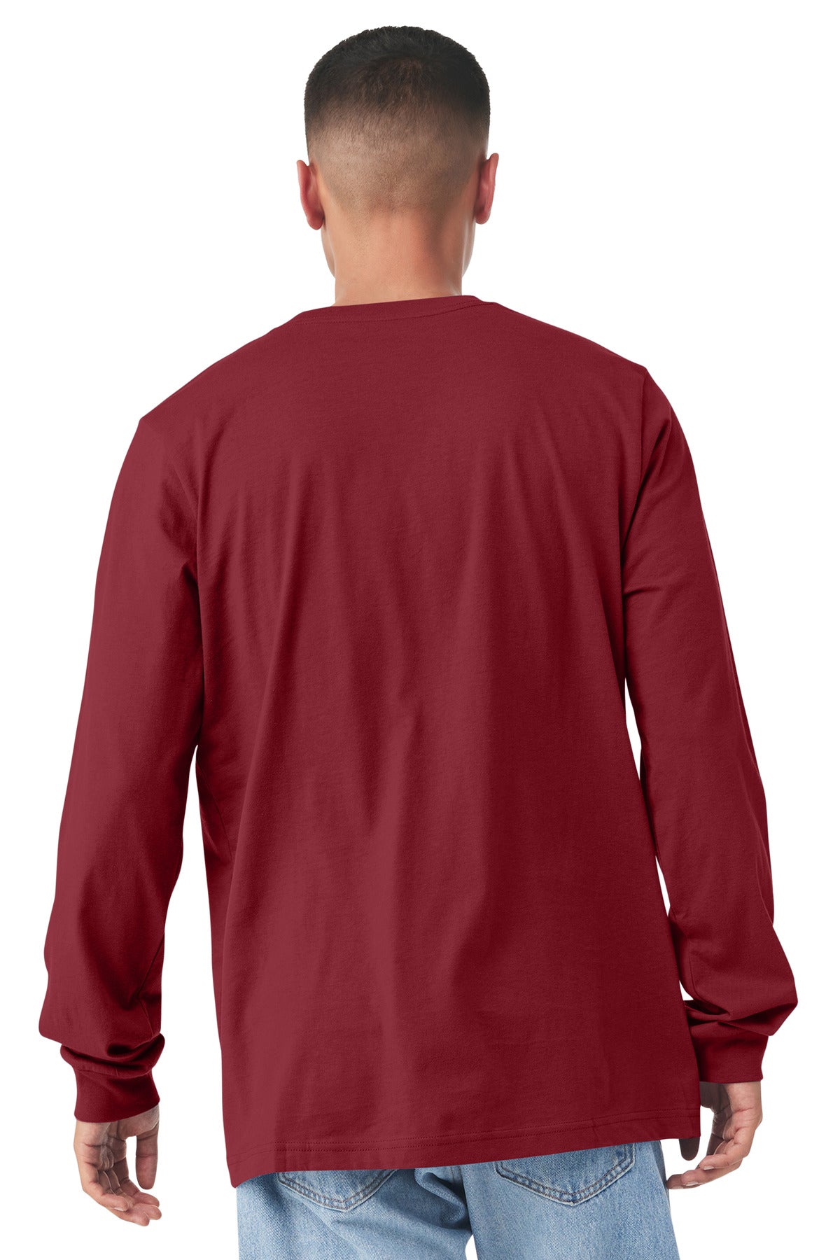Bella+Canvas Unisex Jersey Long Sleeve Tee BC3501 Cardinal