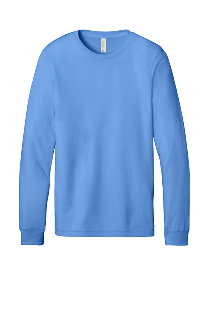 Bella+Canvas Unisex Jersey Long Sleeve Tee BC3501 Carolina Blue