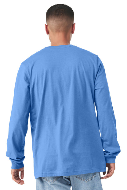 Bella+Canvas Unisex Jersey Long Sleeve Tee BC3501 Carolina Blue