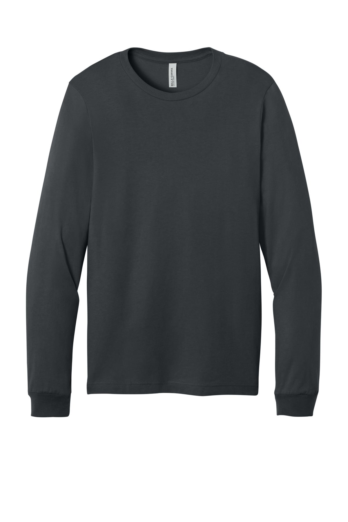 Bella+Canvas Unisex Jersey Long Sleeve Tee BC3501 Dark Grey