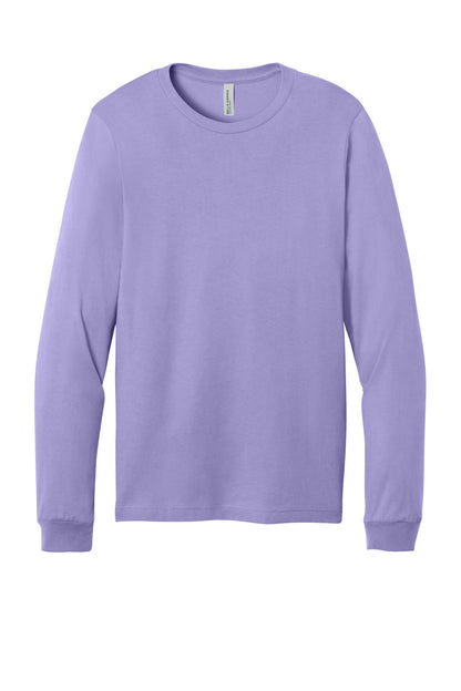 Bella+Canvas Unisex Jersey Long Sleeve Tee BC3501 Dark Lavender