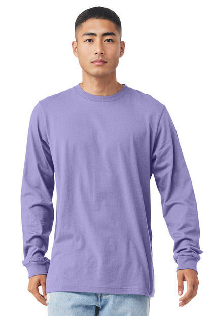 Bella+Canvas Unisex Jersey Long Sleeve Tee BC3501 Dark Lavender