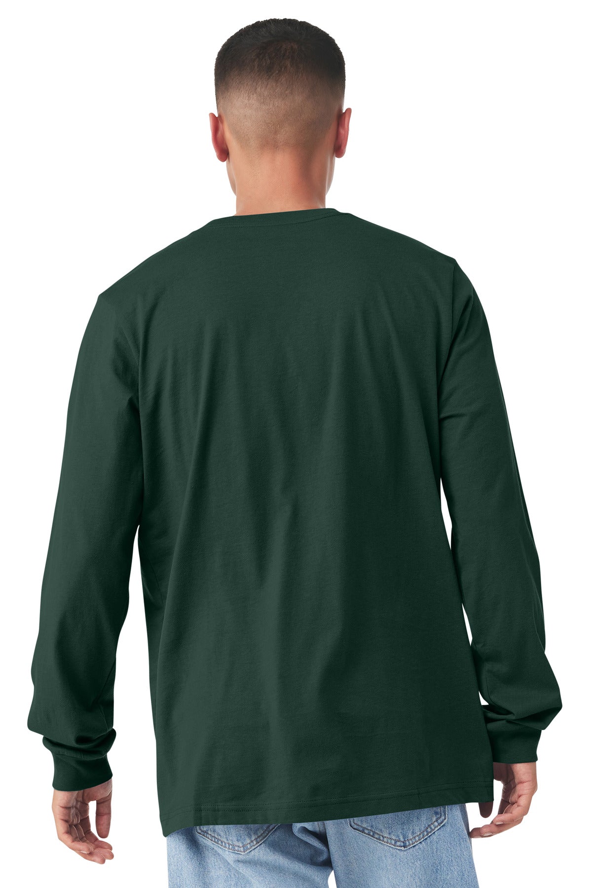 Bella+Canvas Unisex Jersey Long Sleeve Tee BC3501 Forest
