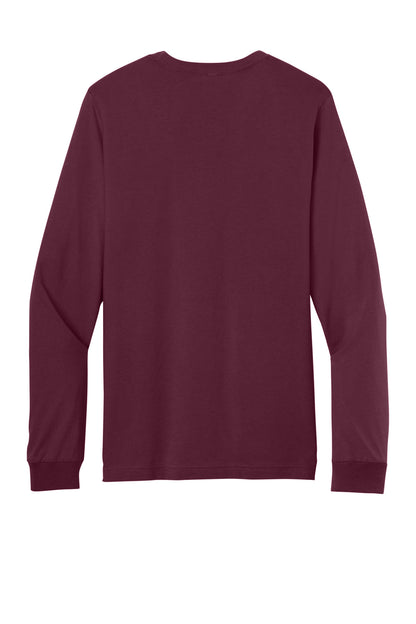 Bella+Canvas Unisex Jersey Long Sleeve Tee BC3501 Maroon