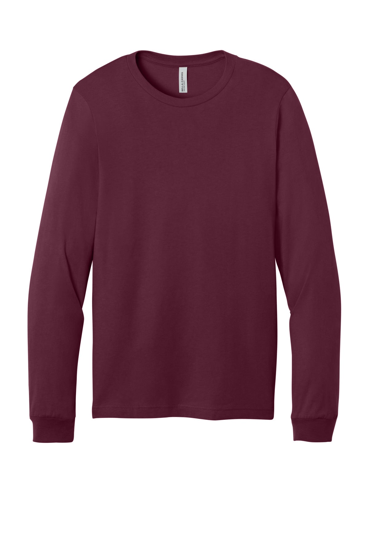Bella+Canvas Unisex Jersey Long Sleeve Tee BC3501 Maroon