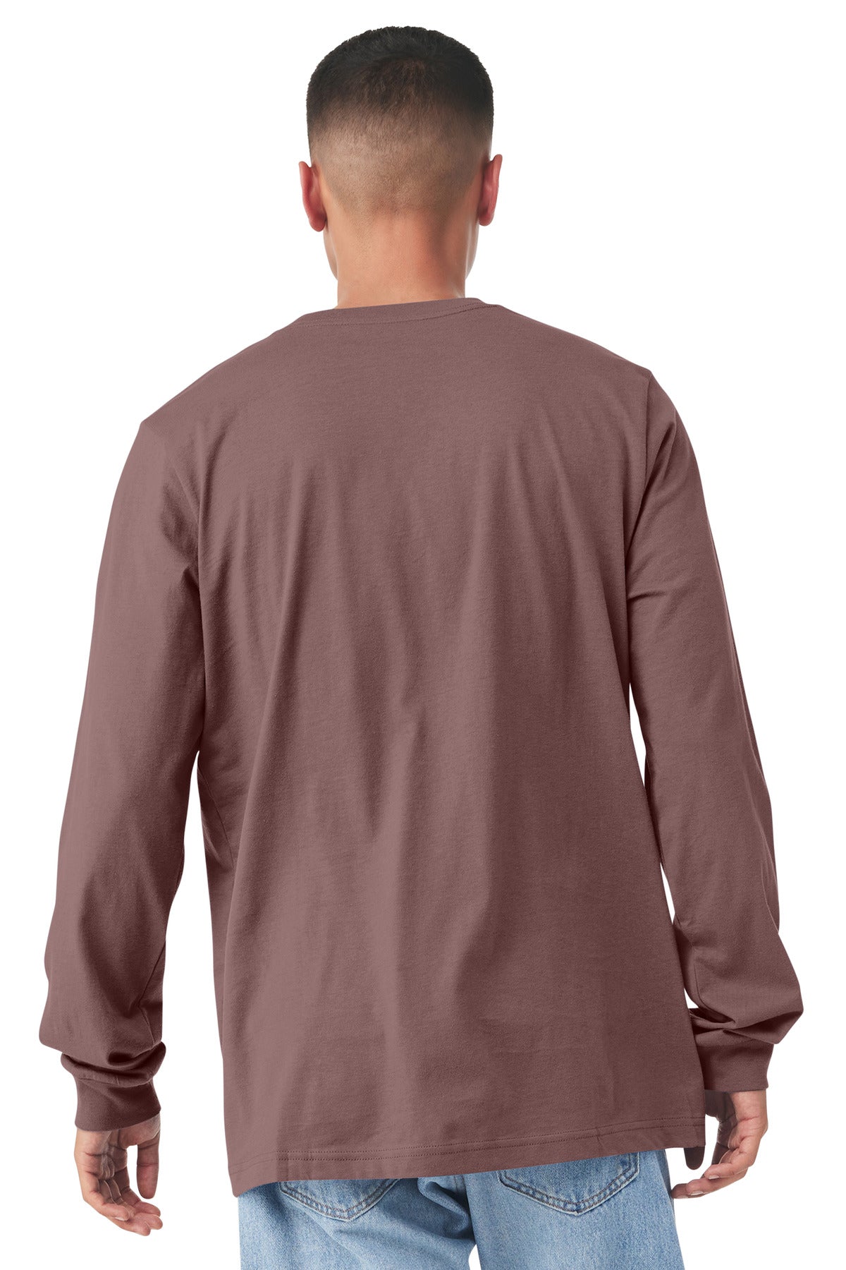 Bella+Canvas Unisex Jersey Long Sleeve Tee BC3501 Mauve