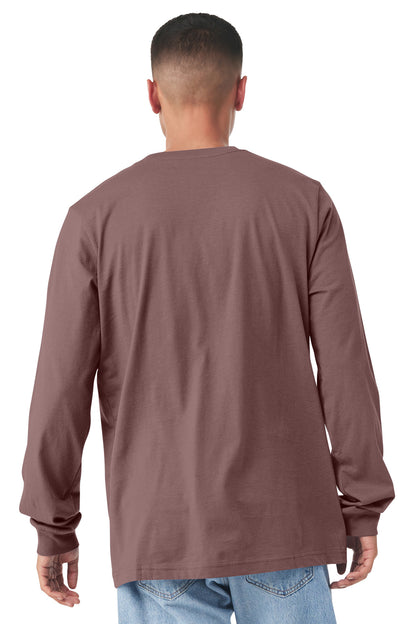 Bella+Canvas Unisex Jersey Long Sleeve Tee BC3501 Mauve