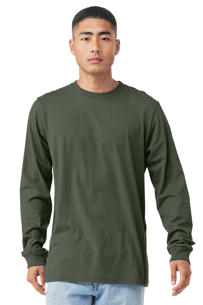 Bella+Canvas Unisex Jersey Long Sleeve Tee BC3501 Military Green