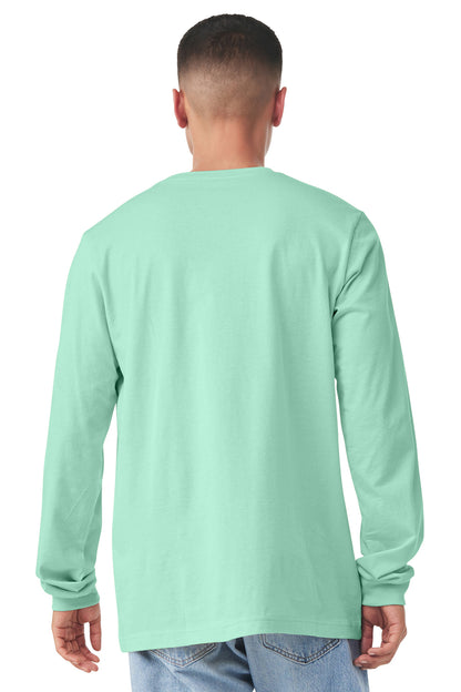Bella+Canvas Unisex Jersey Long Sleeve Tee BC3501 Mint