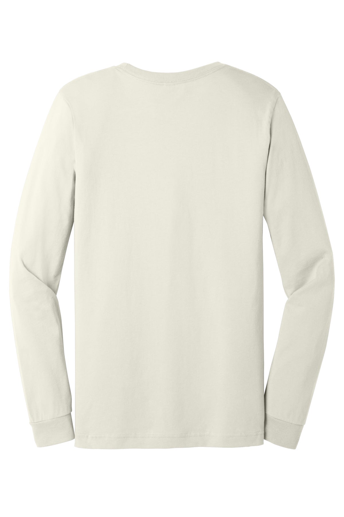 BELLA+CANVAS  Unisex Jersey Long Sleeve Tee. BC3501 Natural
