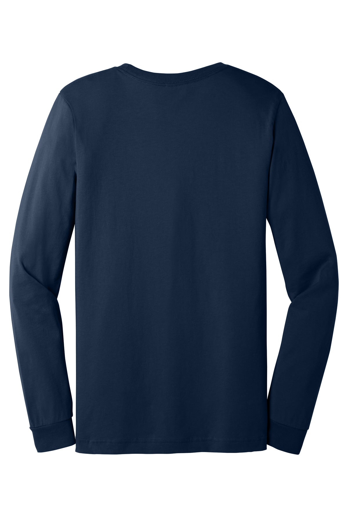 BELLA+CANVAS  Unisex Jersey Long Sleeve Tee. BC3501 Navy
