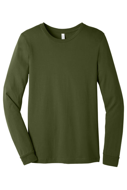 BELLA+CANVAS  Unisex Jersey Long Sleeve Tee. BC3501 Olive