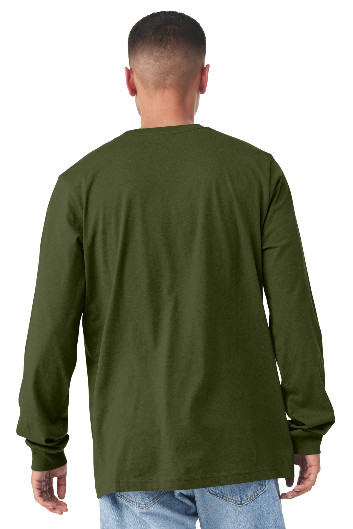 Bella+Canvas Unisex Jersey Long Sleeve Tee BC3501 Olive