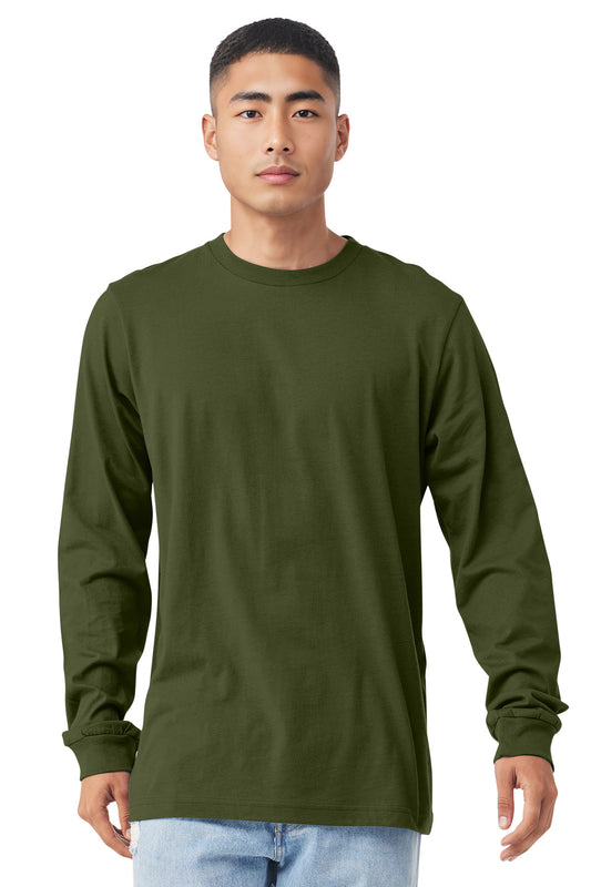 Bella+Canvas Unisex Jersey Long Sleeve Tee BC3501 Olive