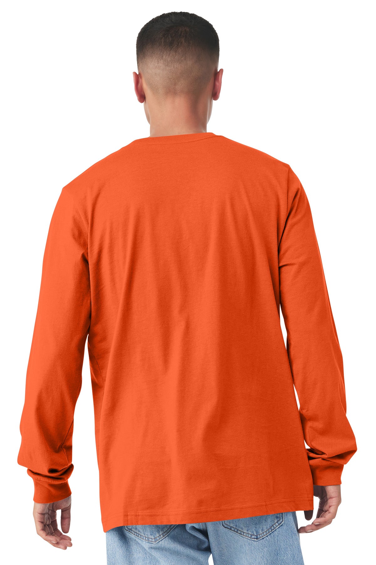 Bella+Canvas Unisex Jersey Long Sleeve Tee BC3501 Orange