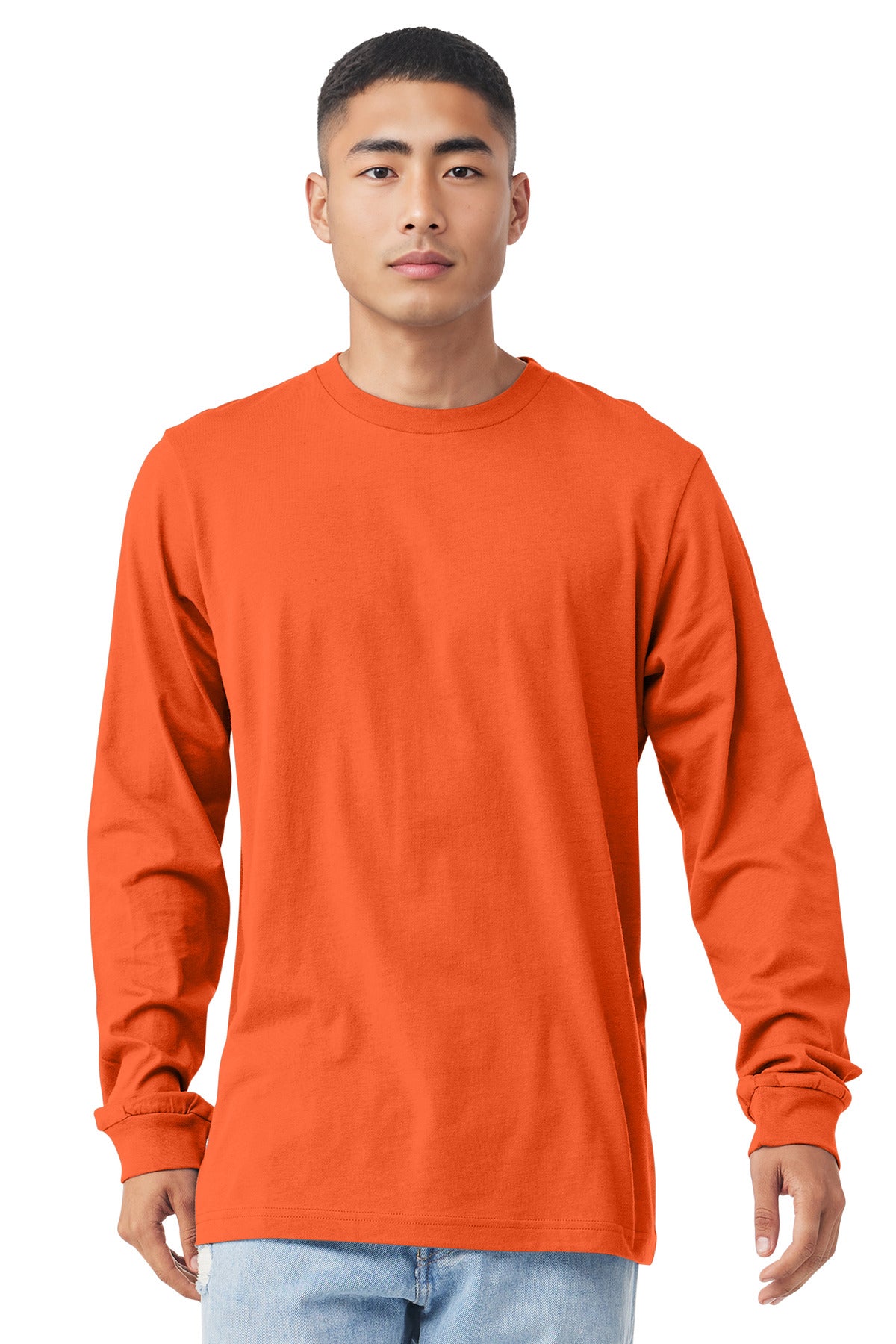 Bella+Canvas Unisex Jersey Long Sleeve Tee BC3501 Orange