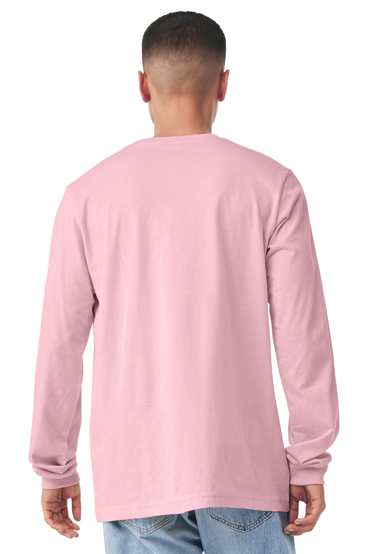 Bella+Canvas Unisex Jersey Long Sleeve Tee BC3501 Pink
