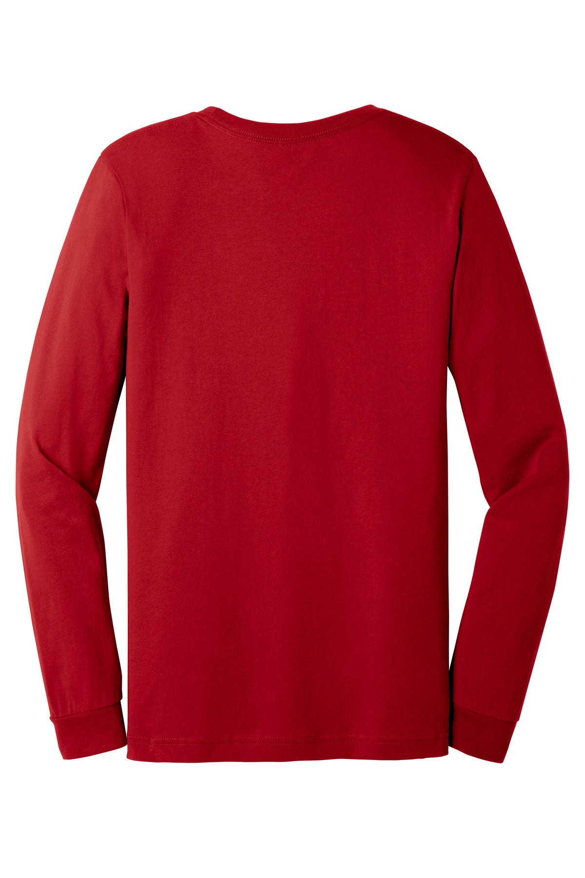 BELLA+CANVAS  Unisex Jersey Long Sleeve Tee. BC3501 Red