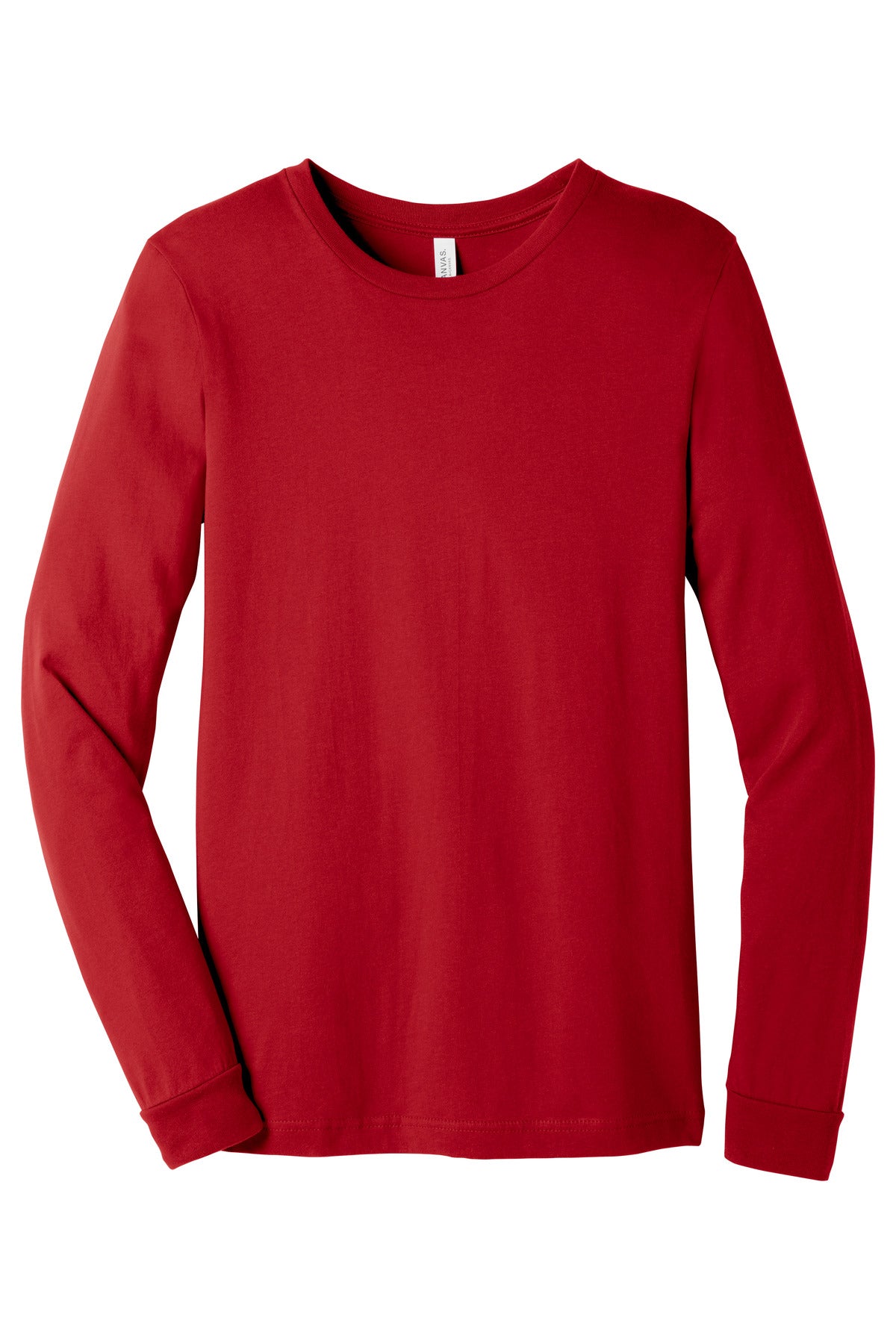 BELLA+CANVAS  Unisex Jersey Long Sleeve Tee. BC3501 Red