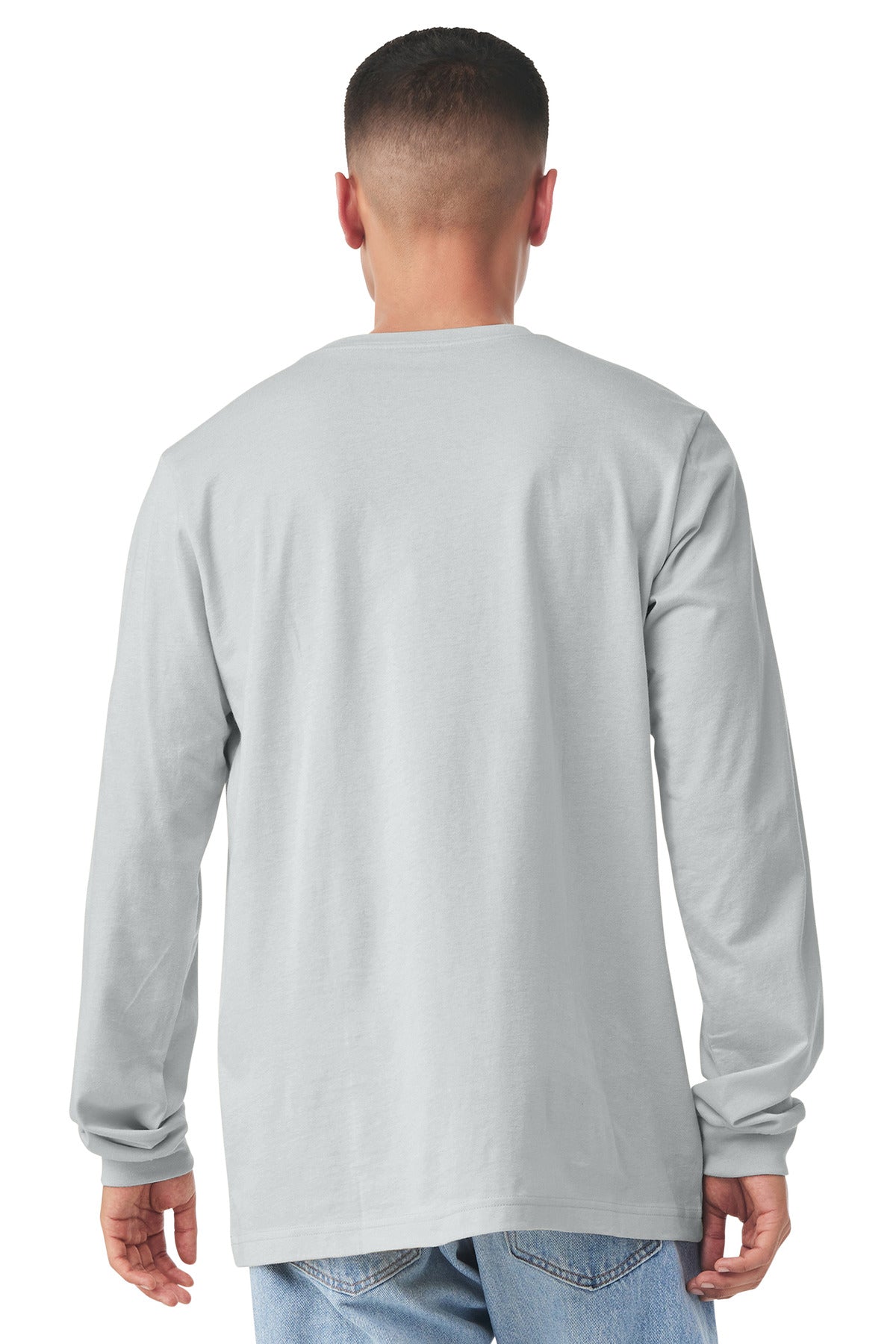Bella+Canvas Unisex Jersey Long Sleeve Tee BC3501 Silver