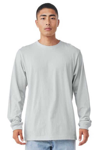 Bella+Canvas Unisex Jersey Long Sleeve Tee BC3501 Silver