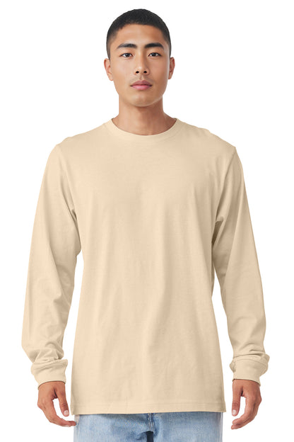 Bella+Canvas Unisex Jersey Long Sleeve Tee BC3501 Soft Cream
