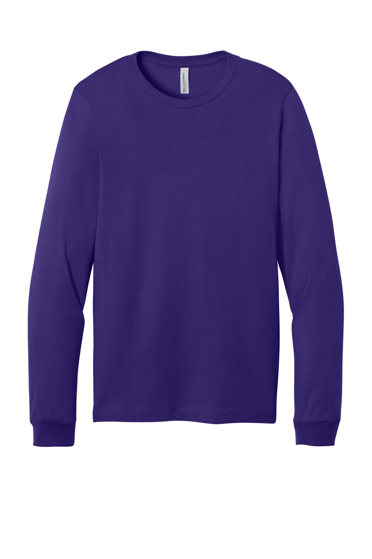 Bella+Canvas Unisex Jersey Long Sleeve Tee BC3501 Team Purple