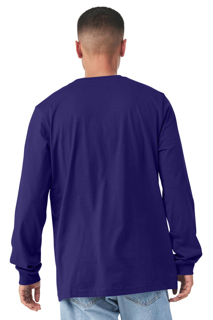 Bella+Canvas Unisex Jersey Long Sleeve Tee BC3501 Team Purple