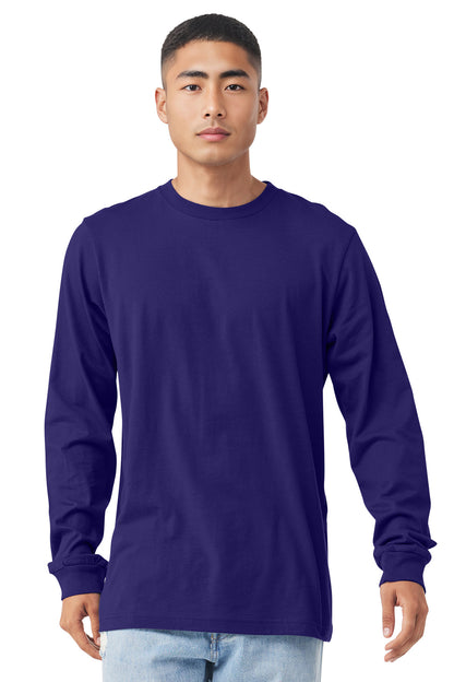 Bella+Canvas Unisex Jersey Long Sleeve Tee BC3501 Team Purple
