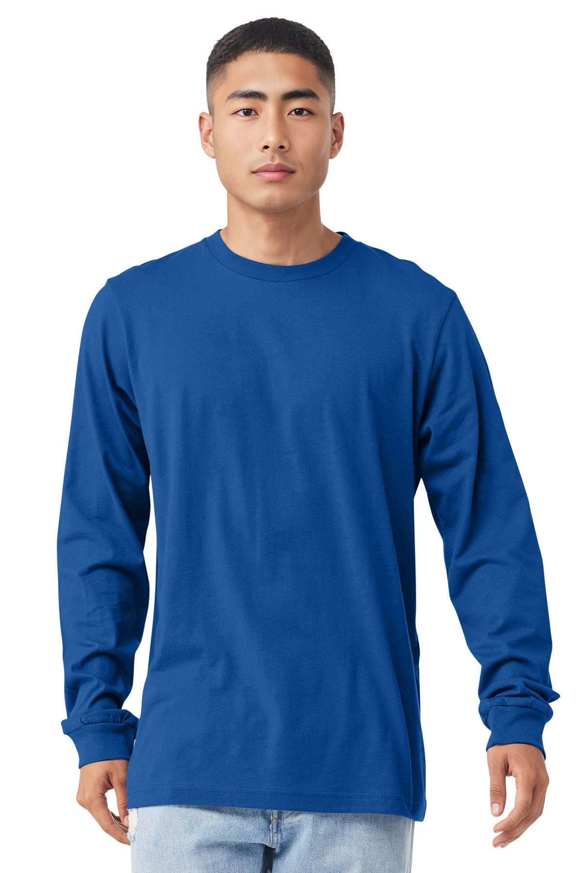Bella+Canvas Unisex Jersey Long Sleeve Tee BC3501 True Royal