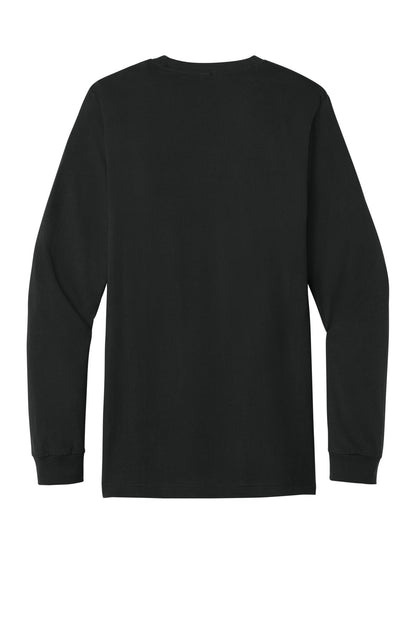 Bella+Canvas Unisex Jersey Long Sleeve Tee BC3501 Vintage Black
