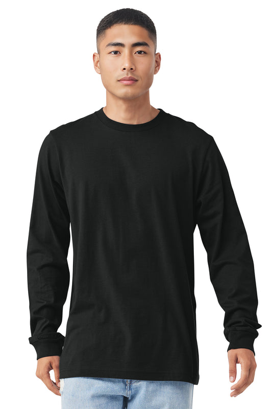 Bella+Canvas Unisex Jersey Long Sleeve Tee BC3501 Vintage Black