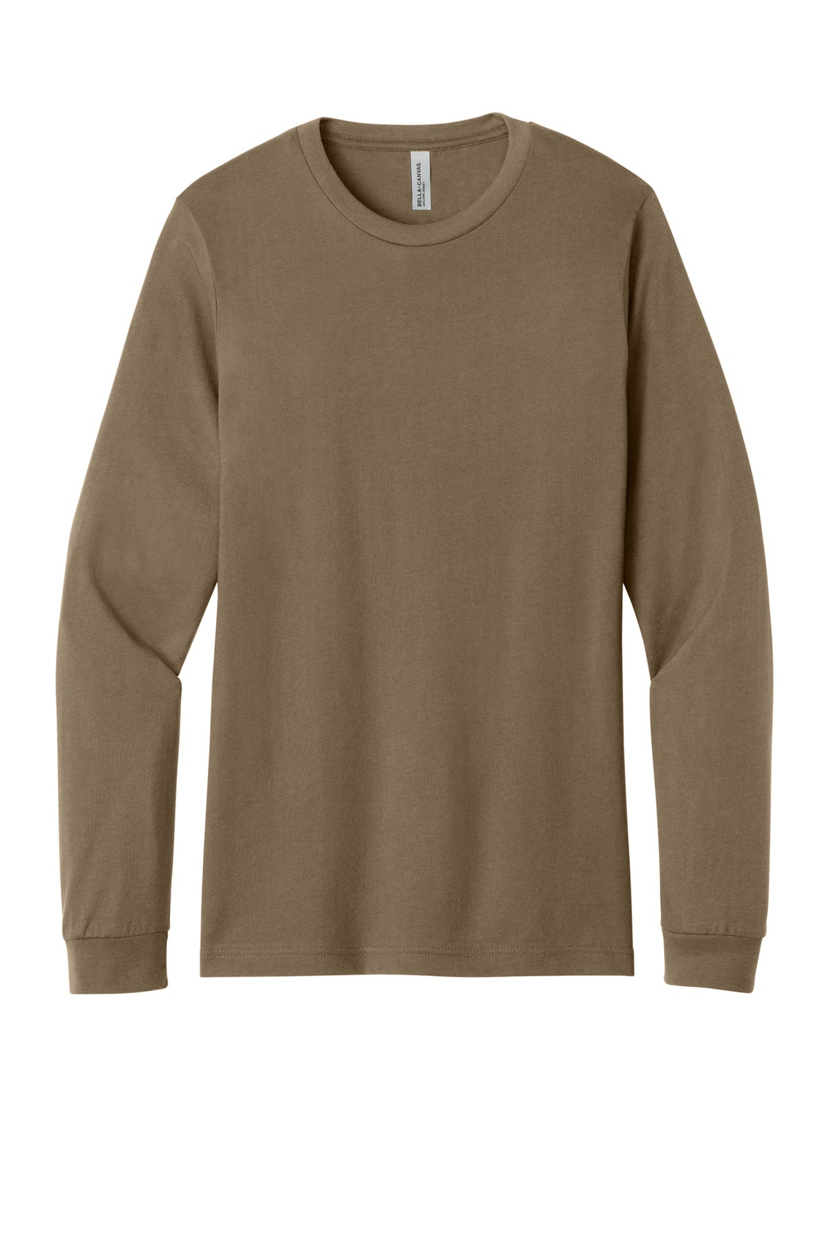 Bella+Canvas Unisex Jersey Long Sleeve Tee BC3501 Vintage Brown