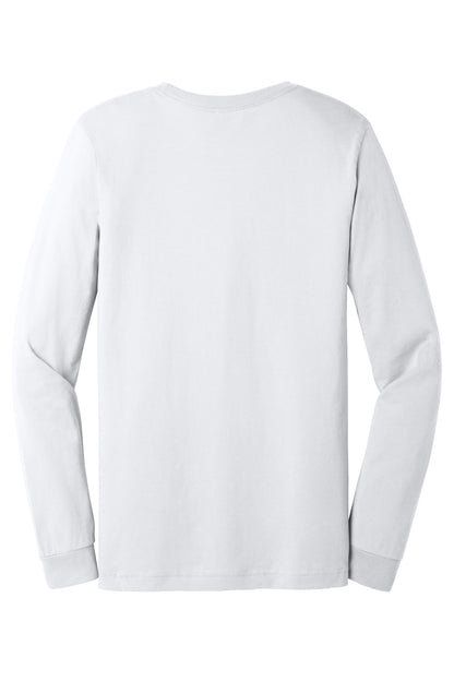 BELLA+CANVAS  Unisex Jersey Long Sleeve Tee. BC3501 White